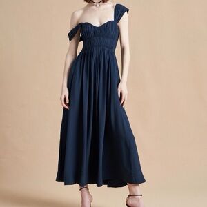 La Ligne Fabiana Dress - Navy - Size Large (with tags, never worn)